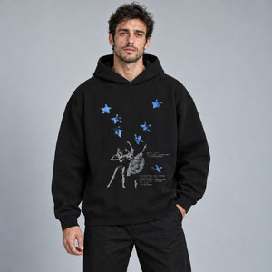 Bløde Y2K hoodies – båret af en mand