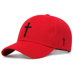 Plain solid black baseball cap with a curved brim