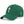 Plain solid black baseball cap with a curved brim