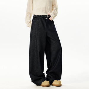 Solid Color Low-waistline Y2K Jeans