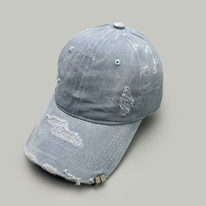 Solid Rivet Baseball Y2K Cap