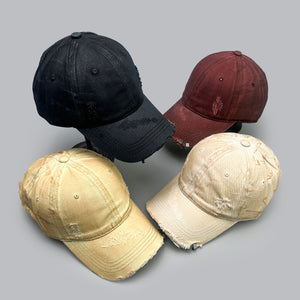 Solid Rivet Baseball Y2K Cap