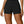 Spandex Booty Shorts - product view on white background