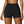 Spandex Booty Shorts - product view on white background