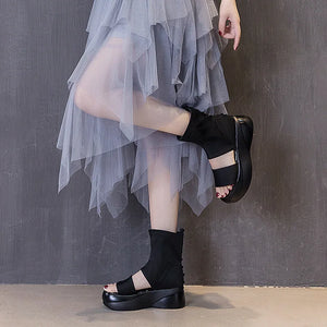 Spandex Chunky Sandals