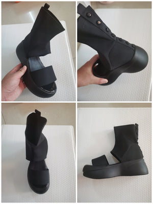 Spandex Chunky Sandals