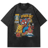 Spider Cat Baggy Shirts Y2K