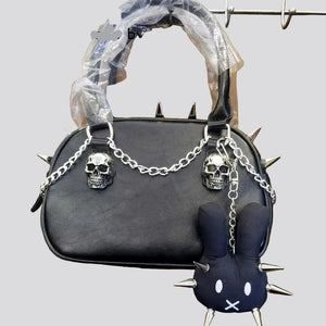Spike Skelelton Purse Y2k