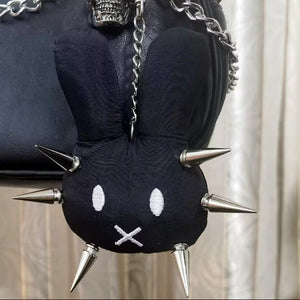 Spike Skelelton Purse Y2k