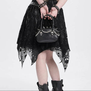 Spike Skelelton Purse Y2k