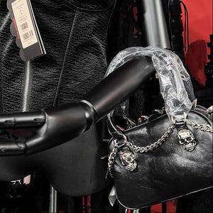 Spike Skelelton Purse Y2k