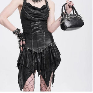 Spike Skelelton Purse Y2k