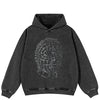 Spiny Hood Y2K Graphic Hoodie