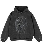 Spiny Hood Y2K Graphic Hoodie