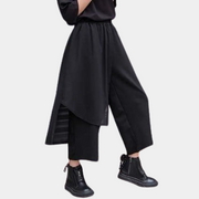 Pantalon à jupe fendue