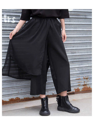 Split Skirt Pants