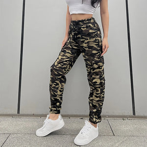 Sport Camo Cargo Pants Jogger Pants
