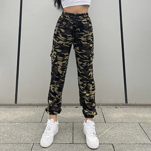 Sport Camo Cargo Pants Jogger Pants