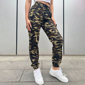 Sport Camo Cargo Pants Jogger Pants