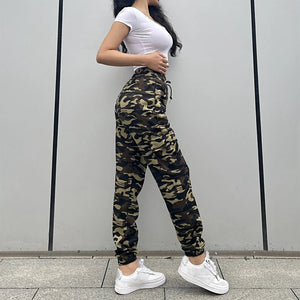 Sport Camo Cargo Pants Jogger Pants