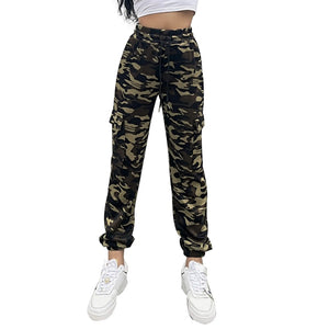 Sport Camo Cargo Pants Jogger Pants