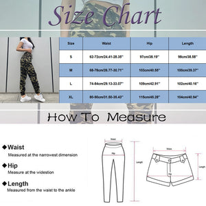 Sport Camo Cargo Pants Jogger Pants