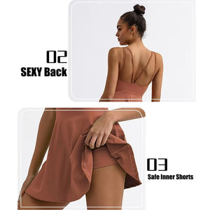 Sports Dress Pocket  Skort