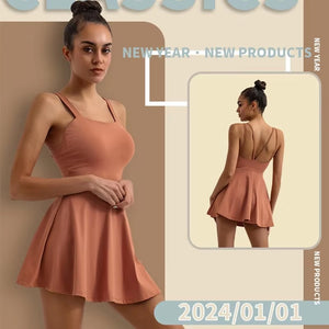 Sports Dress Pocket  Skort