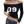 Sporty Long Sleeve Black Tops - product view on white background
