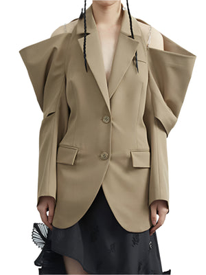 Spring Blazer Chain Design Suit Women