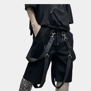 Spring Cargo Shorts Black