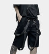 Spring Cargo Shorts Black