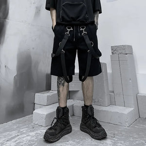 Spring Cargo Shorts Black