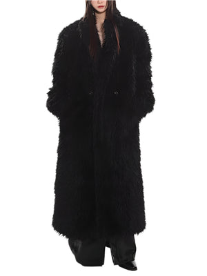 Spring Jacket Faux Fur Warm