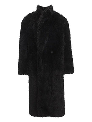 Spring Jacket Faux Fur Warm