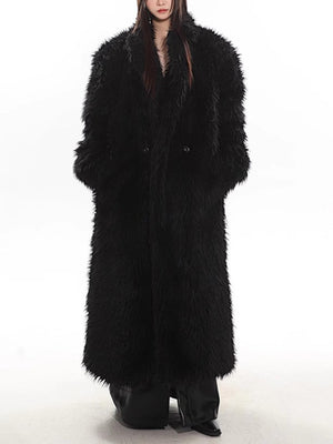 Spring Jacket Faux Fur Warm