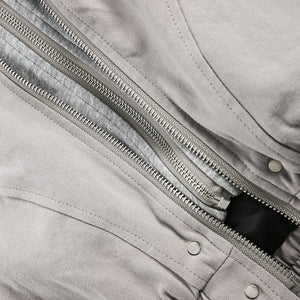 Spring Jacket Women Double Zipper