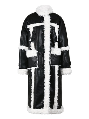 Spring Jacket Women Fur Integrated