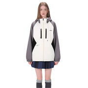 Frühlingsjacke Damen mit Kapuze