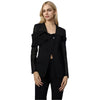 Spring Jacket Women Patchwork Mesh Blazer