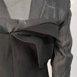 Spring Jacket Women Patchwork Mesh Blazer