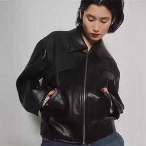 Spring Jacket Women Retro