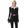 Spring Jacket Women Single Button Suit