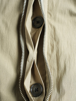 Spring Jacket Women Zipper Irregular