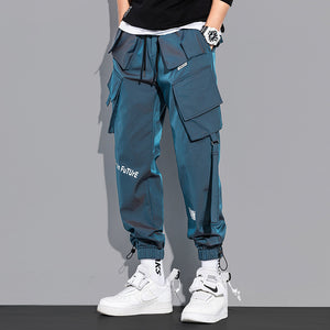 Spring Reflective Cyberpunk Pants