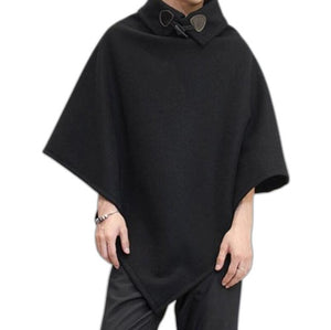 Spring Techwear Poncho - product view on white background