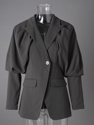 Spring Women Fashion Blazer Jacket