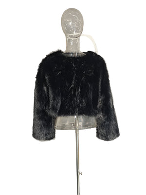 Spring Women Jacket Imitation Fox Fur