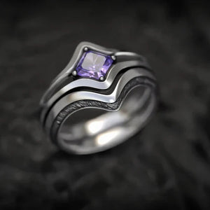 Stacking Ring Set Silver