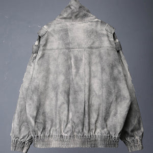 Stand Collar Ovesized Loose Coat